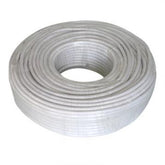 Cable 3x2.5 mm white 100 m without plug